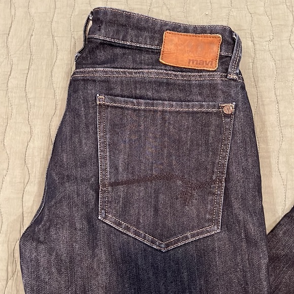 Mavi Jeans dark blue straight leg denim - Picture 2 of 3